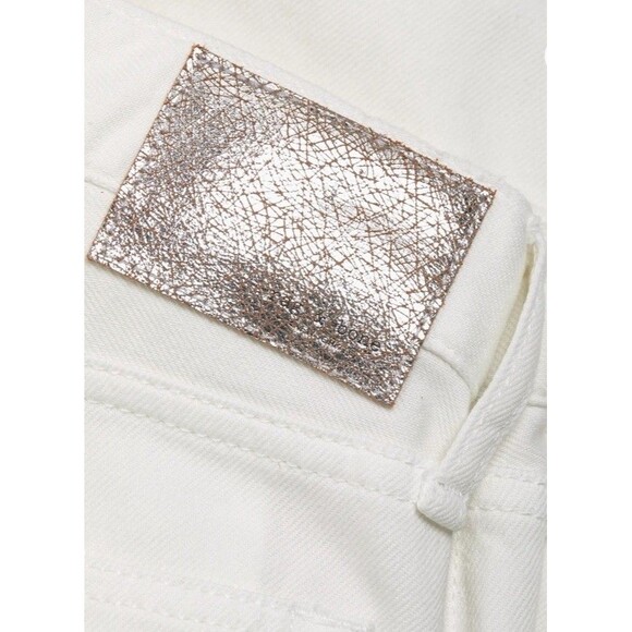 Rag & Bone Women's Featherweight Logan Mid-Rise Wide-Leg Jeans, Size 29 - Picture 4 of 14